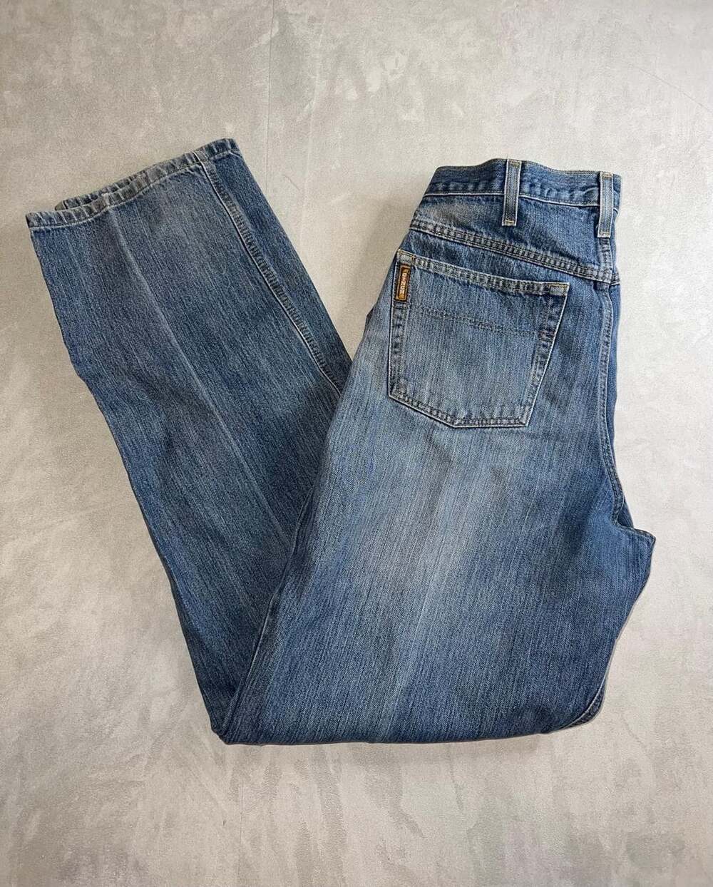 Cinch Green Label Relaxed Fit Denim Jeans Blue